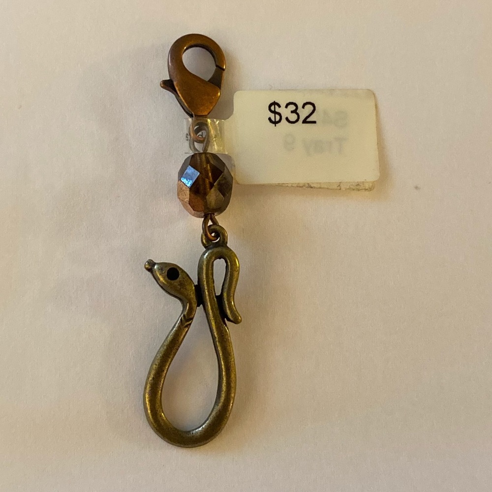 Vintage Sabika Snake Pendant